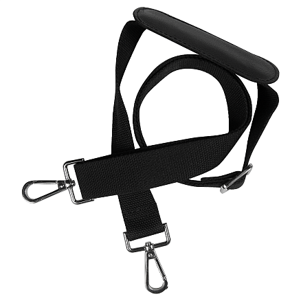 Портфель для ноутбука Stanford Leather из натуральной кожи,  черный