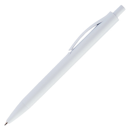 Ручка шариковая IGLA COLOR, пластиковая, белая