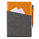 Ежедневник Smart Porta Nuba Latte А5, серый/оранжевый, недатированный, в твердой обложке small_img_3