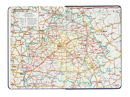 Обложка твердая City Agenda Buffalo А5, темно-синий