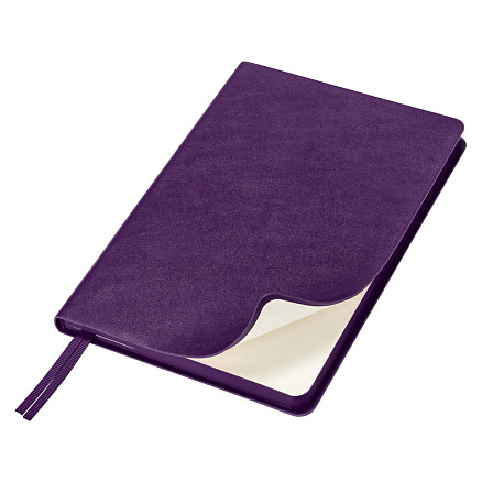 Ежедневник Flexy Ausone A5, фиолетовый, недатированный, в гибкой обложке