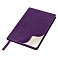 Ежедневник Flexy Ausone A5, фиолетовый, недатированный, в гибкой обложке small_img_1
