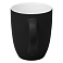 Кружка фарфоровая Casa Grande Tulip Soft софт тач, черная/белая, 350 мл small_img_2