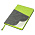 Ежедневник Flexy Smart Porta Nuba Latte A5, серый/зеленый, недатированный, в гибкой обложке_серый/зеленый