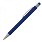 Ручка шариковая металлическая со стилусом SALT LAKE софт тач, металлическая, синяя 286 С_СИНИЙ 286 С