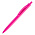 Ручка шариковая IGLA COLOR, пластиковая, розовая_розовый
