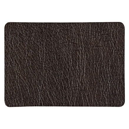 Шеврон Rectangle Mocco размер 50*70 мм, коричневый, со скругленными углами