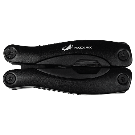 Мультитул Tools Birmingham Print Sample  Роскосмос  (мультиинструмент) 11 в 1 c чехлом, в подарочной коробке, черный