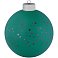 Елочный шар Stars с лентой, 10 см, зеленый small_img_2