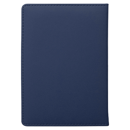 Ежедневник City Soft Touch Latte А5, недатированный, в твердой обложке с поролоном, темно-синий