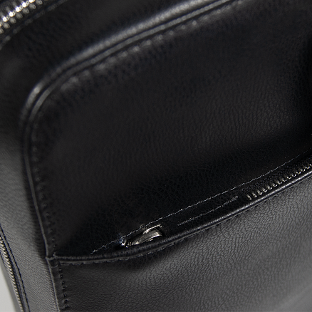 Портфель для ноутбука Stanford Leather из натуральной кожи,  черный